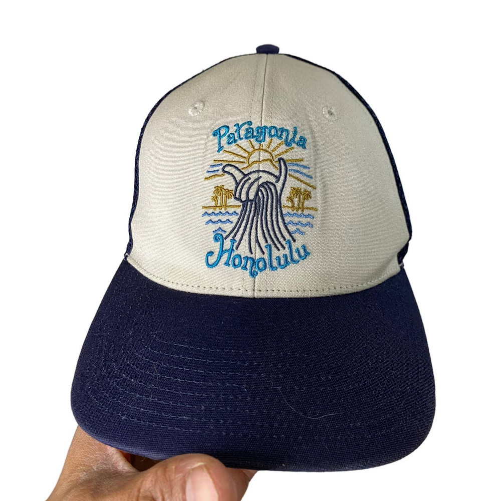 Patagonia Pataloha Haleiwa Howzit Trucker Mid Crown - Picture 1 of 5